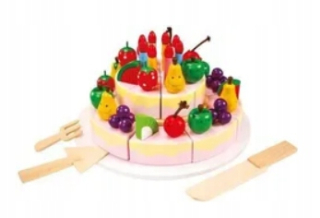 Drevená torta a doplnky Small Foot Design 7794